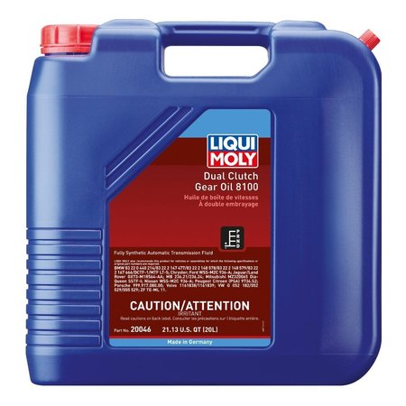 LIQUI MOLY Dual Clutch Gear Oil 8100, 20 Liter, 20046 20046